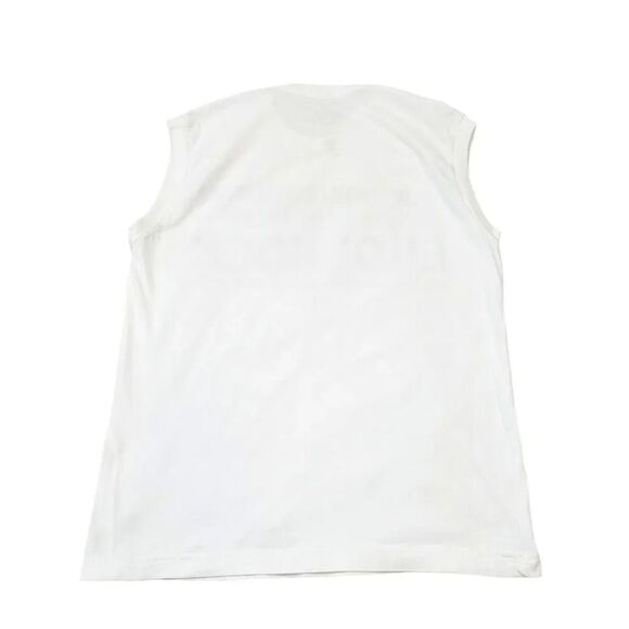 Vintage 90's Y2K Evol Rocx Designers Graphic Boyfriend Muscle Tank Tshirt Size M - Picture 7 of 11